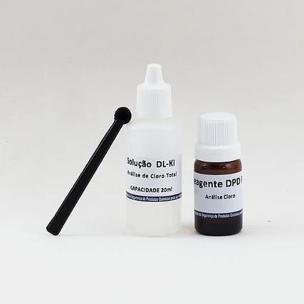 Kit reagente cloro total dpd pó